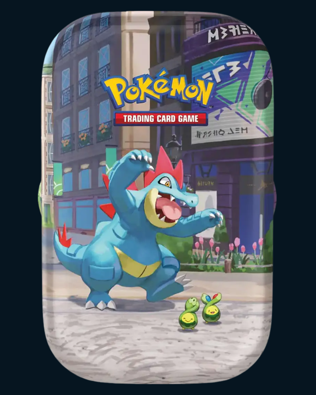 MINI TIN LUMINOSE CITY FERALIGATR (INGLÉS)